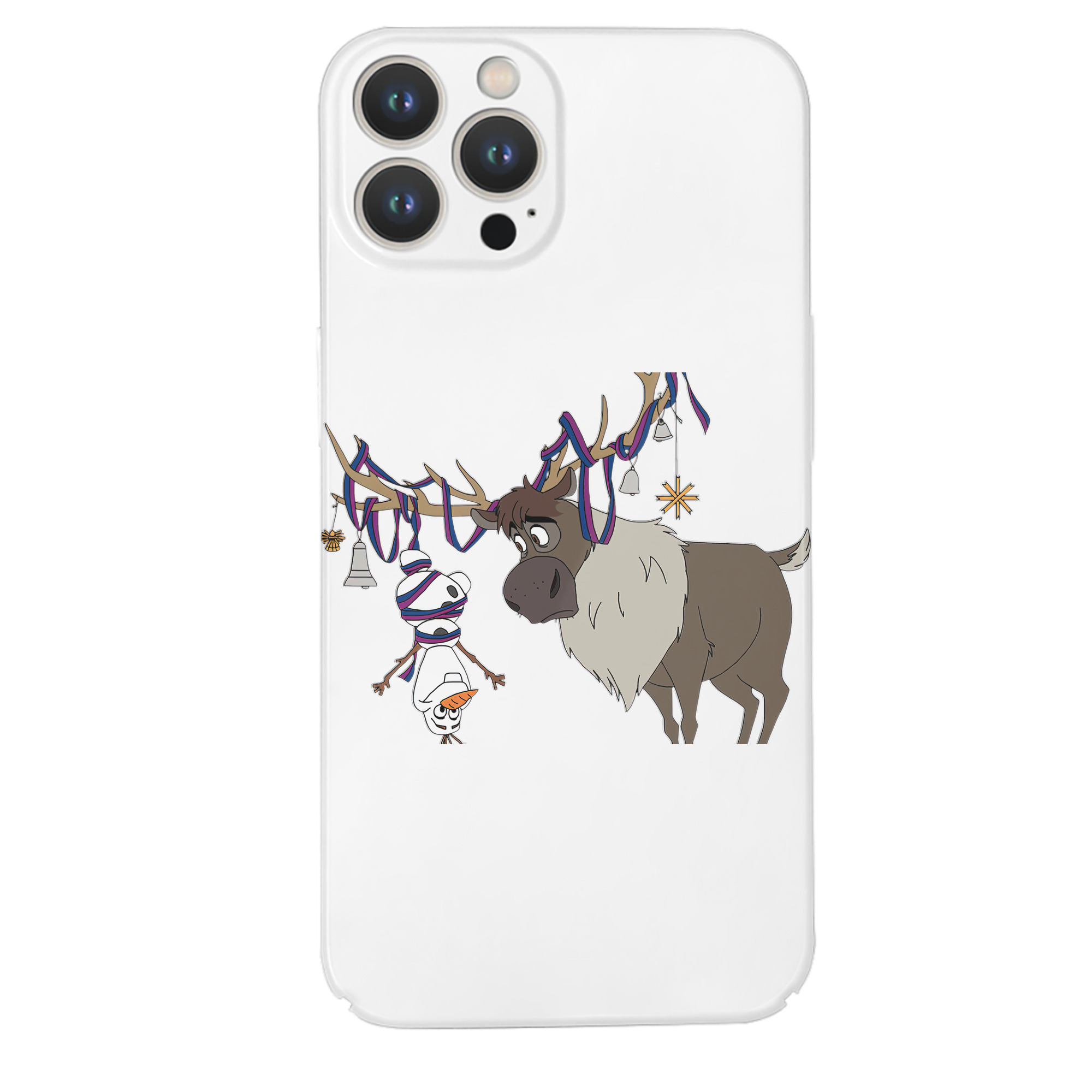 （画像用） アナと雪の女王 アンナ エルサ Frozen Anna Elsa 【iPhone 14シリーズ対応】ハードケース